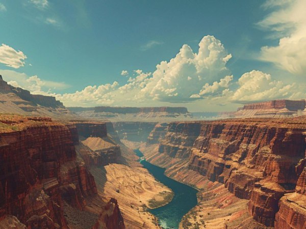 Shadows in the Grand Canyon 